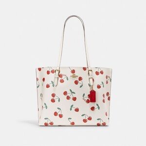 Coach Cherry Print Mollie Tote